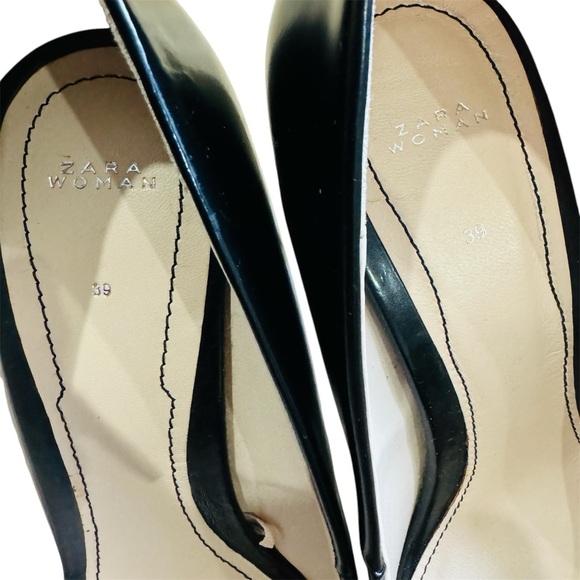 ZARA  Ambitious Unstoppable Black Pointed Toe Heel
Shoes 39 - Picture 11 of 11